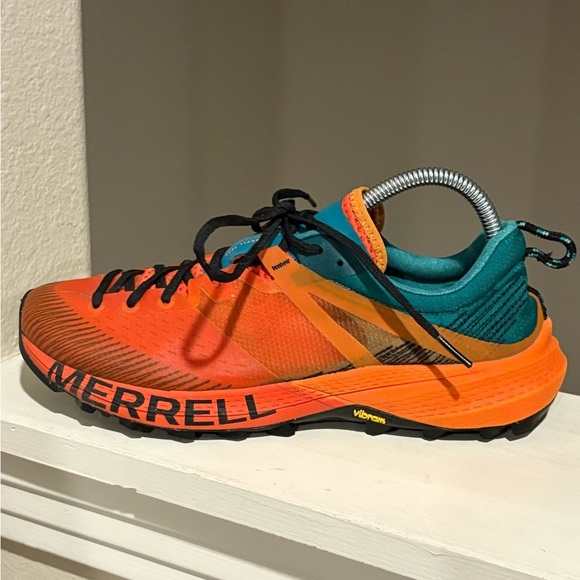 Merrell MTL MQM Mens Sneakers US 7.5 Tangerine Mineral Hiking Shoes J067155 - Picture 3 of 12